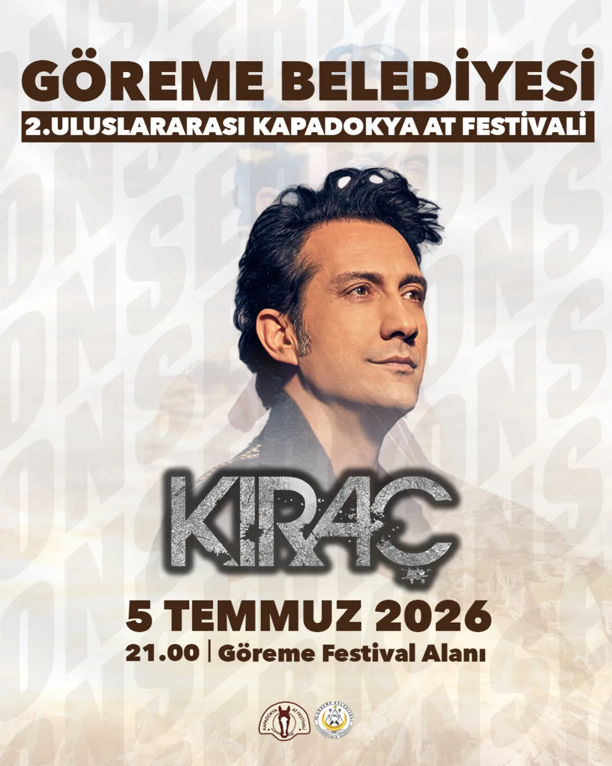 Kıraç — konser afişi
